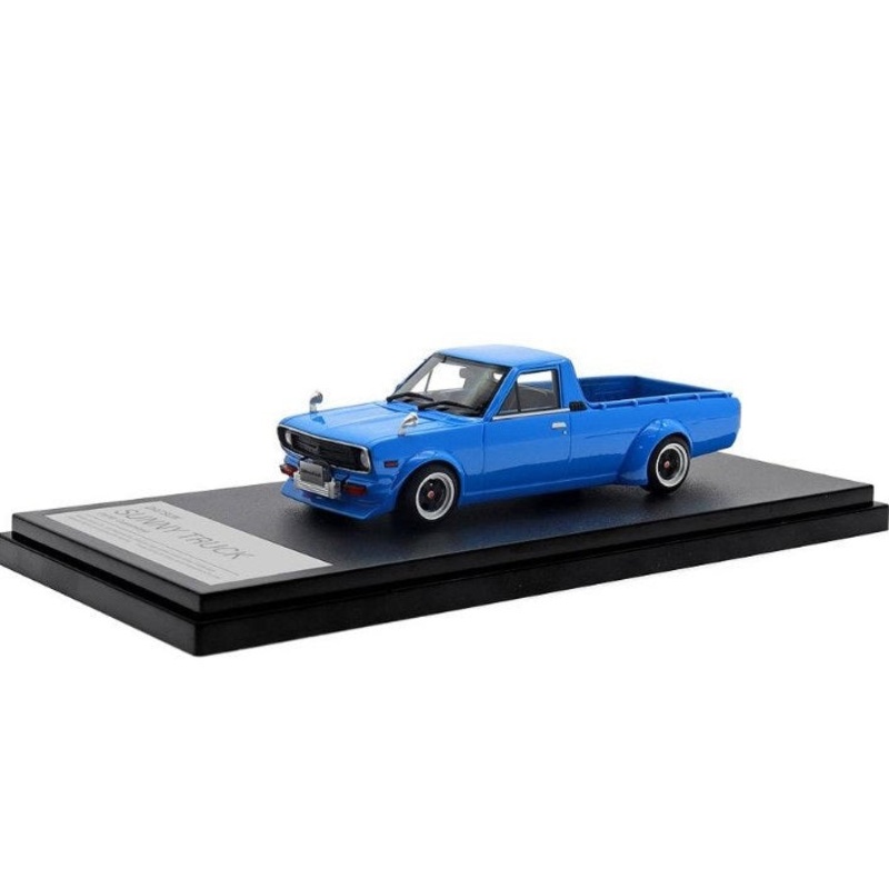 [ Back-order ] Hi-Story HS445BL 1:43 DATSUN SUNNY TRUCK (1979) Customized Blue Resin