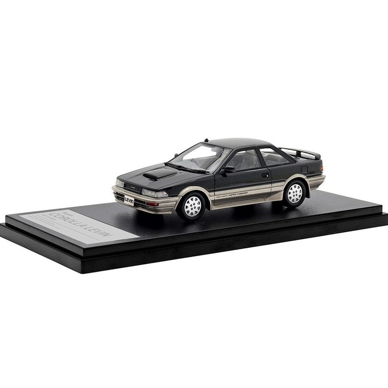 [ Back-order ] Hi-Story HS447BK 1:43 Toyota COROLLA LEVIN GT-Z (1987) Shooting Toning Resin