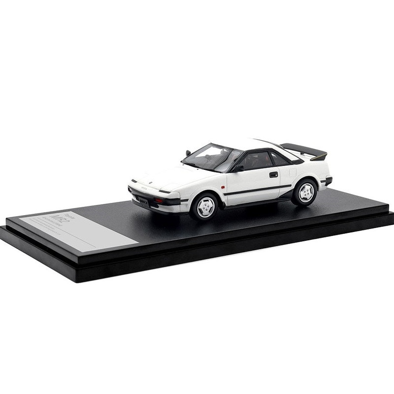 [ Back-order ] Hi-Story HS448WH 1:43 Toyota MR2 G-Limited (1984) Super White II Resin