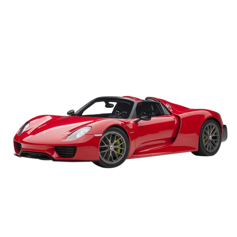 [ Back-order ] AUTOart 12122 1:12 Porsche 918 Spyder Weissach Package Red