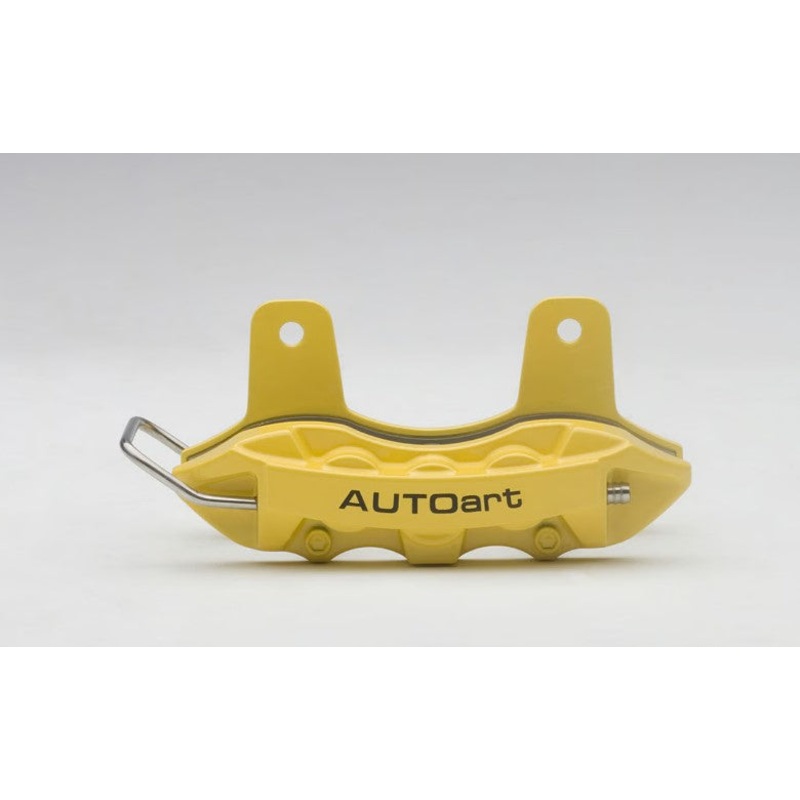 [ Back-order ] AUTOart 40254 Brake Caliper Name Card Holder Yellow Die-cast