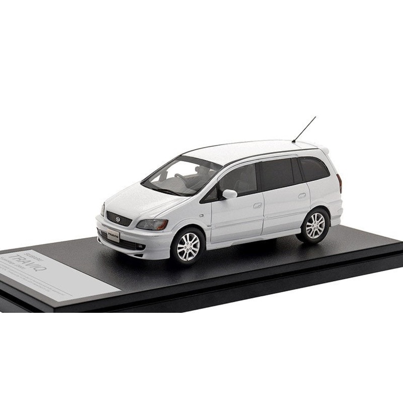 [ Back-order ] Hi-Story HS419WH 1:43 SUBARU TRAVIQ S-package (2001) Casablanca White Resin