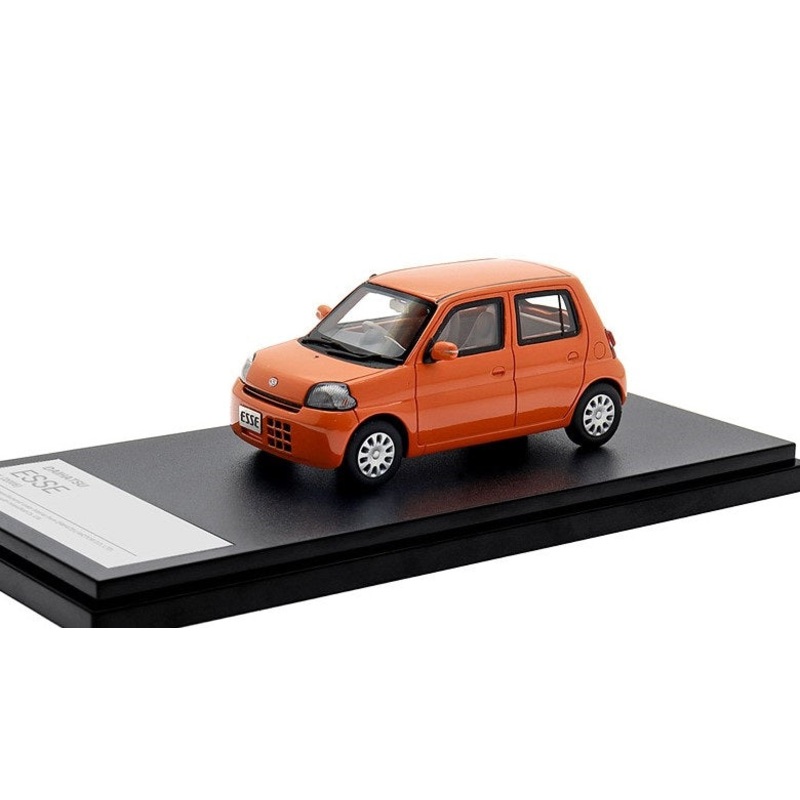 [ Back-order ] Hi-Story HS421OR 1:43 DAIHATSU ESSE X (2006) Sunset Orange Resin