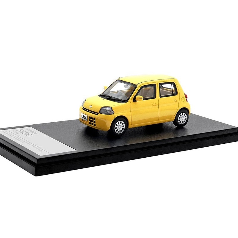 [ Back-order ] Hi-Story HS421YE 1:43 DAIHATSU ESSE X (2006) Sunshine Yellow Resin