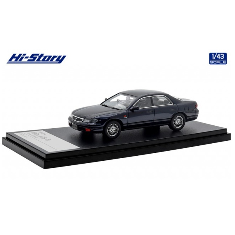 [ Back-order ] Hi-Story HS456BL 1:43 MAZDA ENFINI MS-8 2.5 Type X (1992) Creek Blue Mica Resin