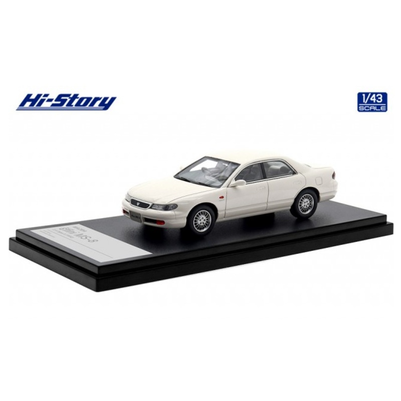 [ Back-order ] Hi-Story HS456WH 1:43 MAZDA ENFINI MS-8 2.5 Type X (1992) Cygnus White Resin