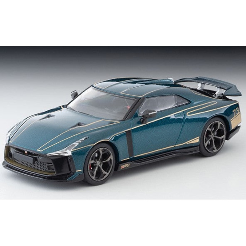 TOMYTEC Tomica 1:64 Nissan GT-R50 by Italdesign Dark Green 327943