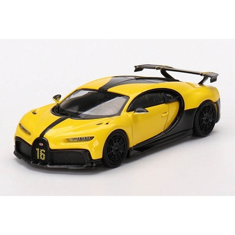 TSM430595D TSM 1:43 Bugatti Chiron Pur Sport Yellow Diecast Model