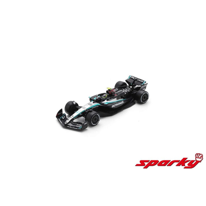 Y364 Spark Sparky 1:64 AMG Mercedes-AMG PETRONAS F1 Team #44 W15 E Performance 2024 L. Hamilton