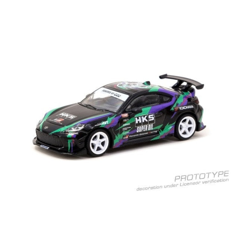 T64G-038-BK Tarmac Works 1:64 Toyota HKS GR86 Black