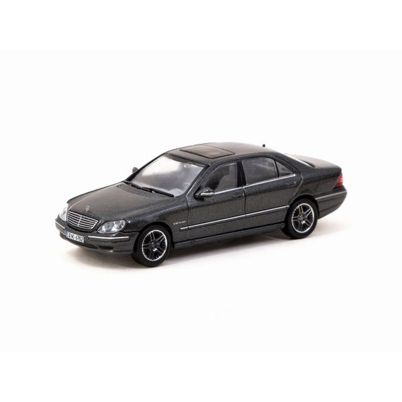 T64G-072-GY Tarmac Works 1:64 Mercedes-Benz S 65 AMG Tectite Grey Metallic