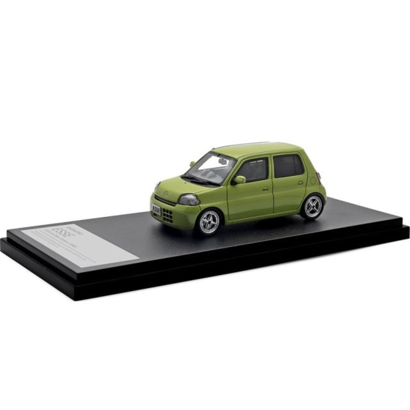 [ Back-order ] Hi-Story HS431GR 1:43 DAIHATSU ESSE ECO Low Down Custom (2006) Leaf Green Resin