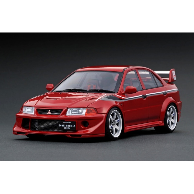 [ Back-order ]  ignition model IG3664 1:18 Mitsubishi Lancer Evolution  GSR T.M.E (CP9A) Red