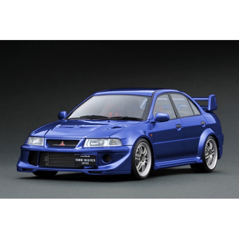 [ Back-order ]  ignition model IG3665 1:18 Mitsubishi Lancer Evolution  GSR T.M.E (CP9A) Blue Metallic