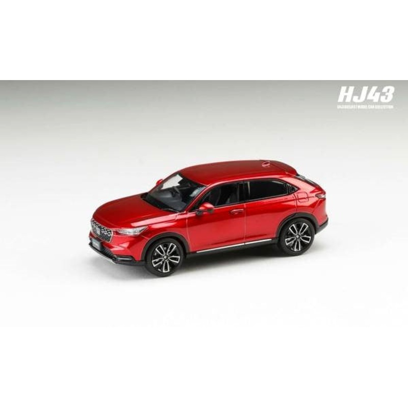 [ Back-order ] Hobby Japan HJ433002RM 1:43 Honda VEZEL genuine option equipped car Premium Crystal Red Metallic Diecast model car