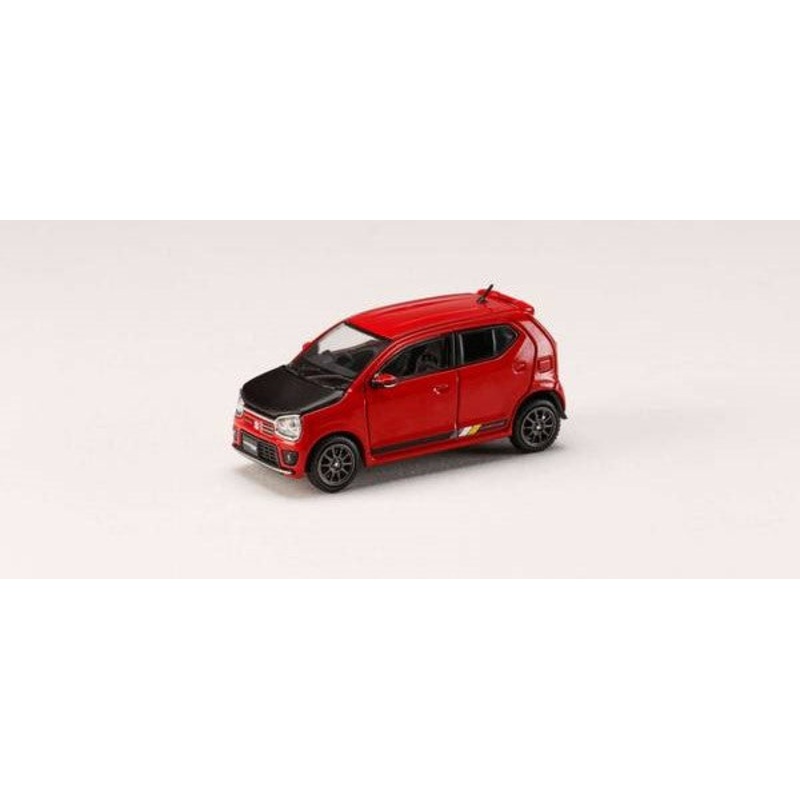 [ Back-order ] Hobby Japan HJ641070CR 1:64 SUZUKI ALTO WORKS HA36S CARBON BONNET Customized Ver Pure Red Diecast model car