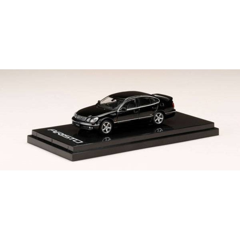 [ Back-order ] Hobby Japan HJ642030BK 1:64 Toyota ARISTO V300 VERTEX EDITION EARLY VERSION Black Diecast model car