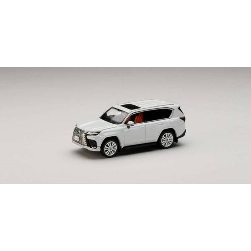 [ Back-order ] Hobby Japan HJ641061W 1:64 LEXUS LX600 EXECUTIVE Sonic Quartz Diecast model car