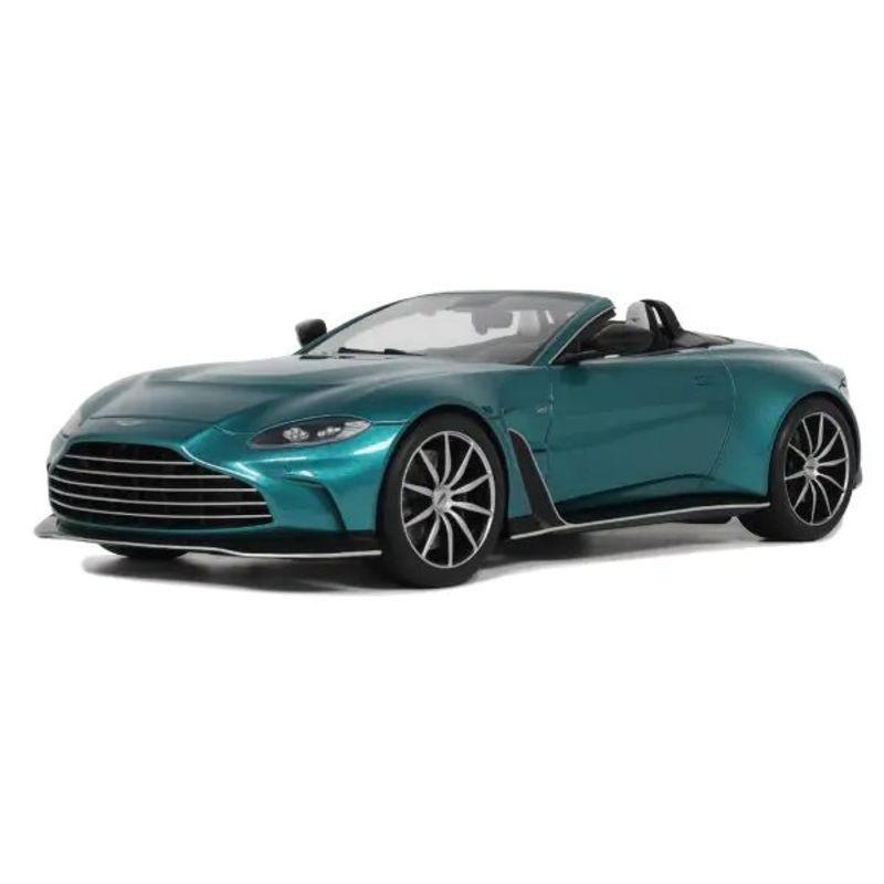 [ Back-order ] GT SPIRIT GTS445 1:18 Aston Martin V12 Vantage Roadster turquoise model car