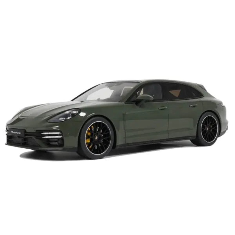 [ Back-order ] GT SPIRIT GTS447 1:18 Porsche Panamera Turbo S SportsTourismo 2021 green model car