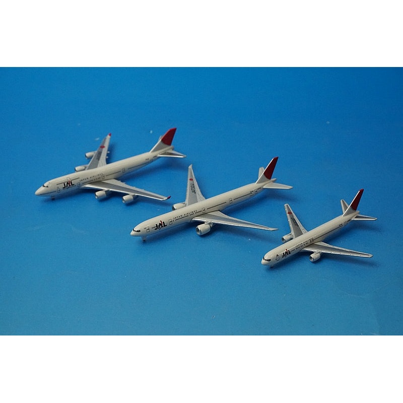 1:1000 B747-400 B777-300ER B767-300 JAL Arc Painting JA8088 JA732J JA8397 570114 Herpa