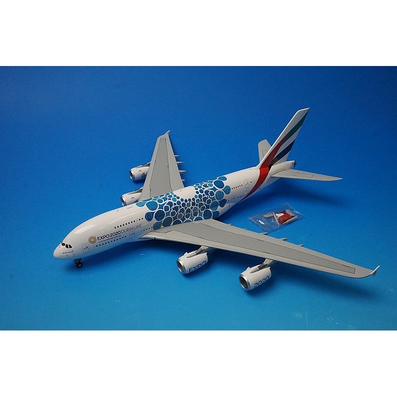 1:200 A380-800 Emirates Blue Expo 2020 A6-EOC G2UAE779 Gemini