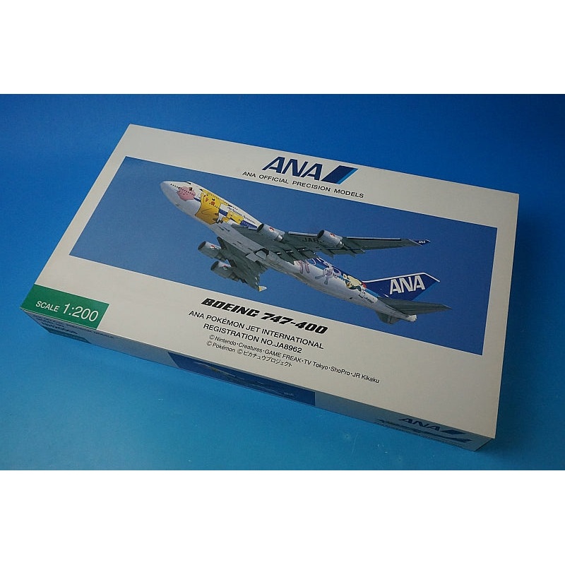 1:200 B747-400 ANA Pokemon Jet International JA8962 NH20008 ANA