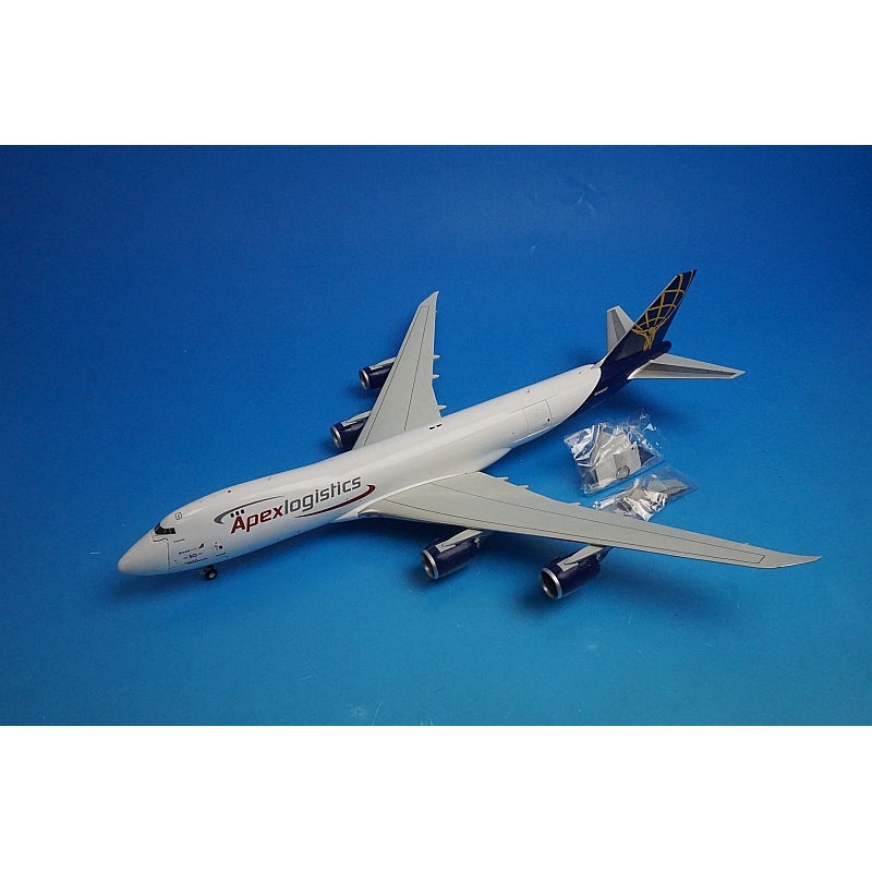 1:200 B747-8F Apex Logistics Atlas Air final Boeing 747 N863GT G2GTI1238 Gemini