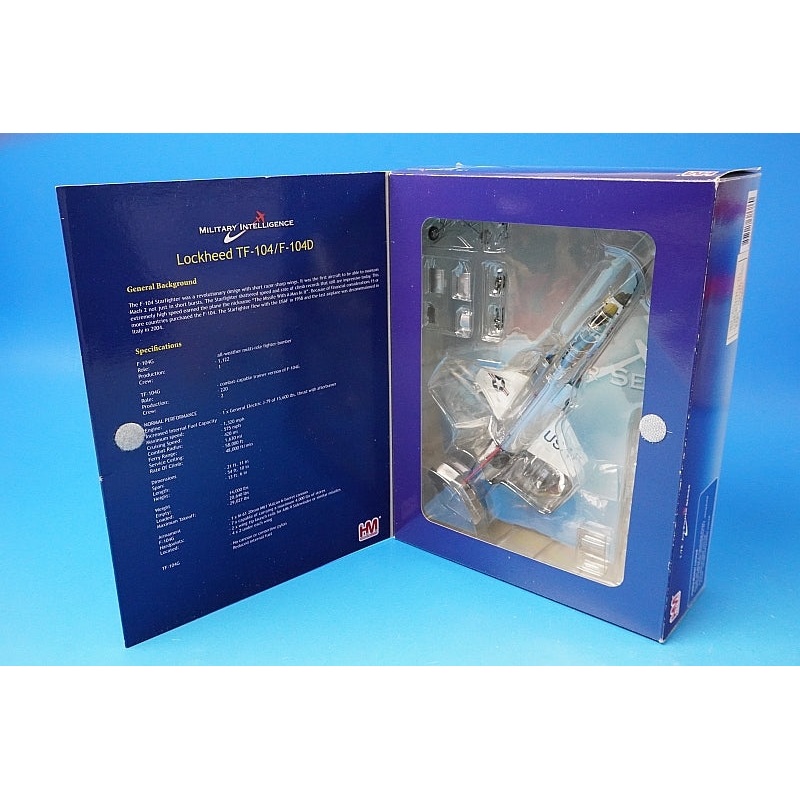 1:72 TF-104 Starfighter UASF two-seater trainer HA1050 Hobby Master airplane model