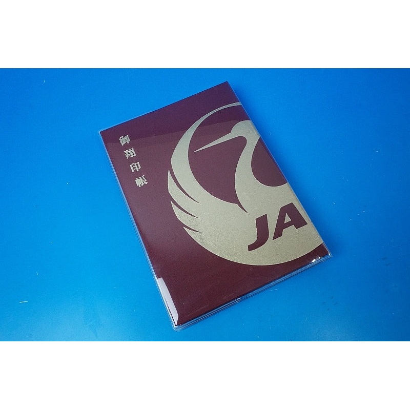 Gosho stamp book Goshuin book JAL Japan Airlines Dark red BGS1001 JALUX