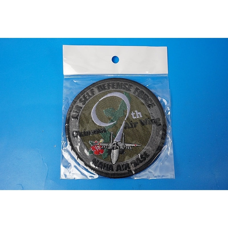 Patch JASDF 9th Squadron Naha Base Low Visibility with hook and loop