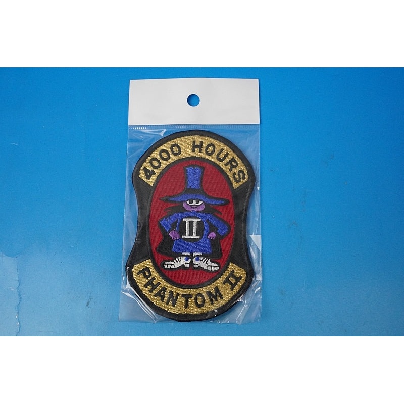 Patch JASDF Phantom II 4000 flight hours Spook with hook and loop