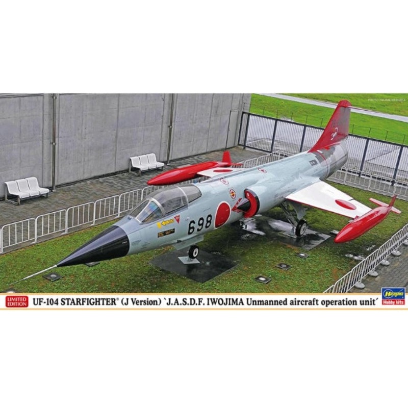 07527 Hasegawa 1:48 UF-104 Starfighter (Type J) 'Japan Air Self-Defense Force Iwo Jima Unmanned Aerial Vehicle Operations Unit'