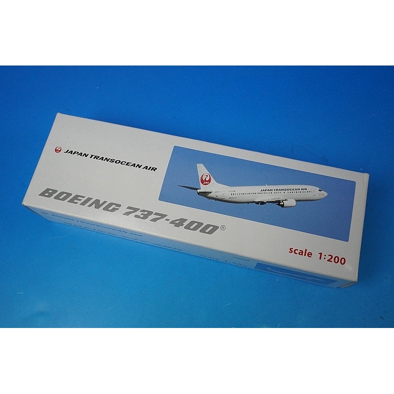 1:200 B737-400 JTA Japan Transocean Okinawa Wings JA8996 BJQ1169 Hogan airplane model