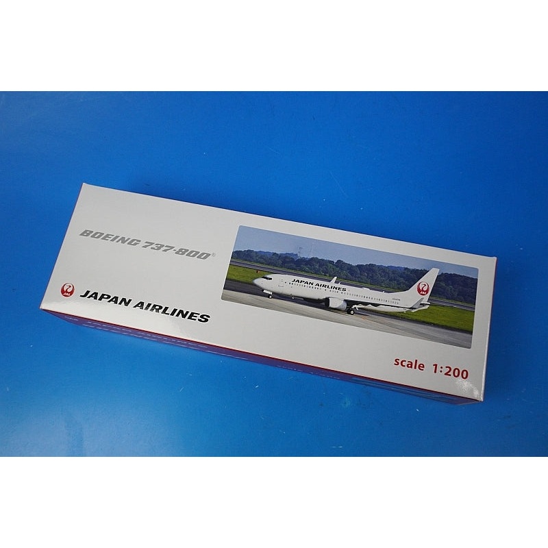 1:200 B737-800 JAL WiFi antenna equipped JA308J BJQ2011 JALUX airplane model