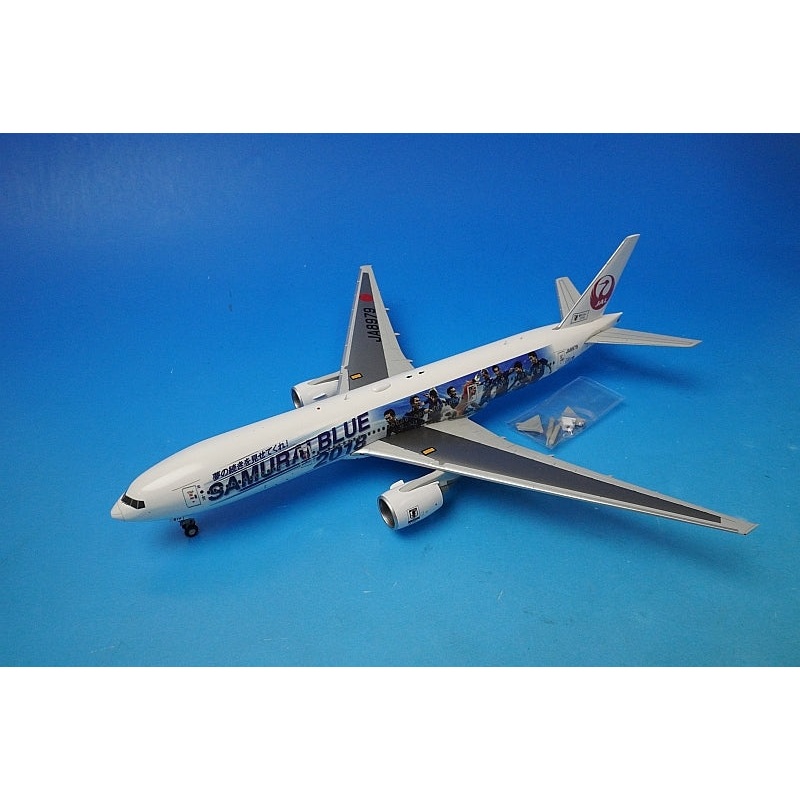 1:200 B777-200 JAL Samurai Blue 2018 Support Jet No.1 JA8979 EW2772002 JC Wings airplane model