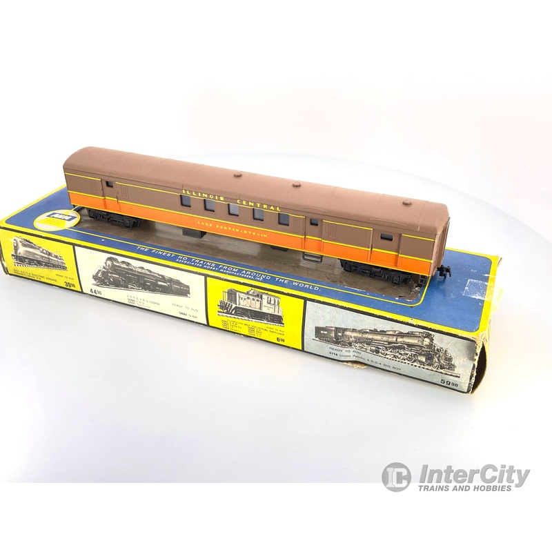 AHM Minitrains 6403 HO 1930 R.P.O. Passenger Car 72 Ft. Illinois Central (IC) (2)