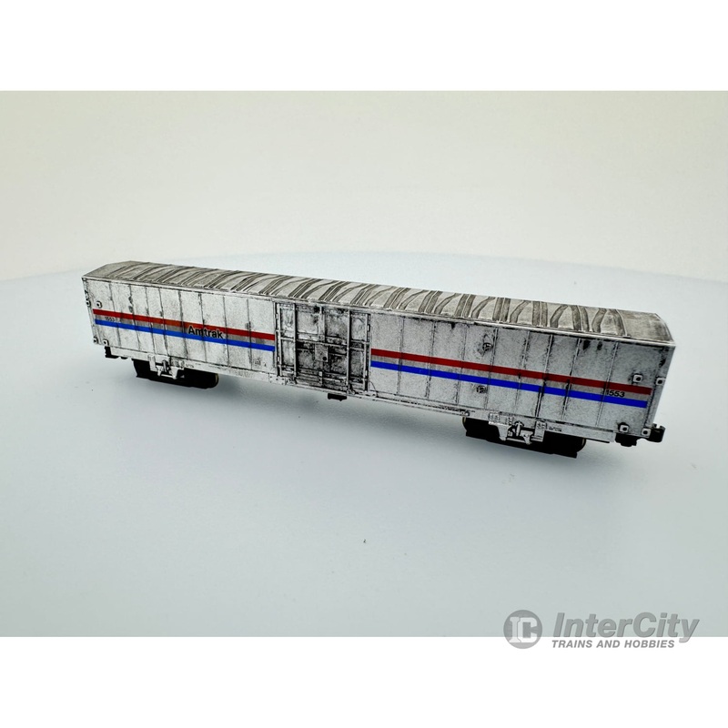 Con Cor 0001 1-4683-1 N USPS 60 Ft Material Handling Car (Chalk Weathered) Amtrak (AMTK) 1553