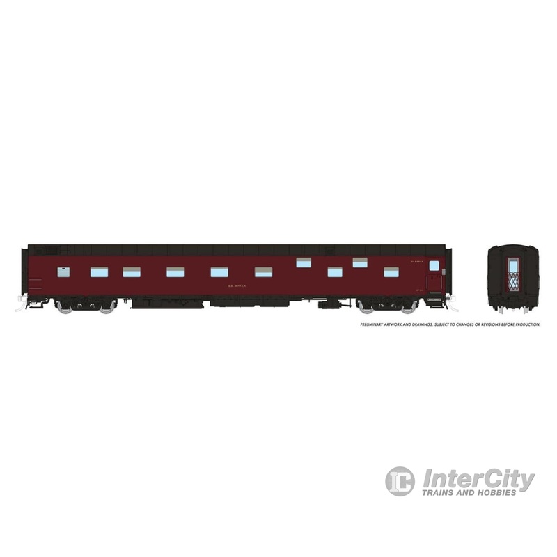 Rapido 101159 HO Duplex Sleeper: CP - Royal Canadian Pacific: #110 H.B. Bowen