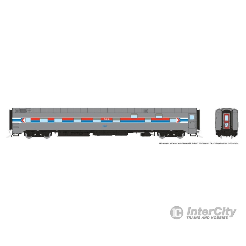 Rapido 101162 HO Duplex Sleeper: Amtrak - Phase 1: #2402