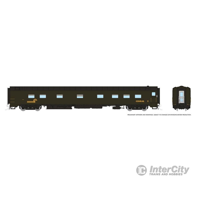 Rapido 104110 HO 10-5 Sleeper: Conrail: #11