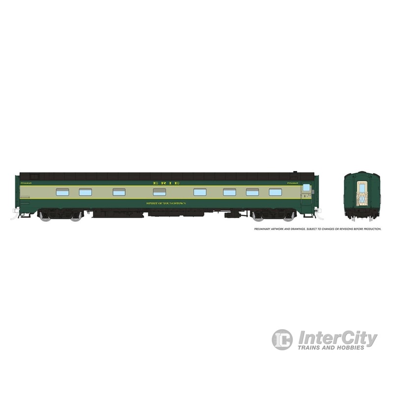 Rapido 104113 HO 10-5 Sleeper: Erie: Spirit of Youngstown