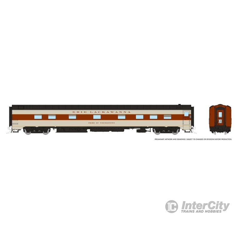 Rapido 104114 HO 10-5 Sleeper: Erie-Lackawanna: Pride of Youngstown