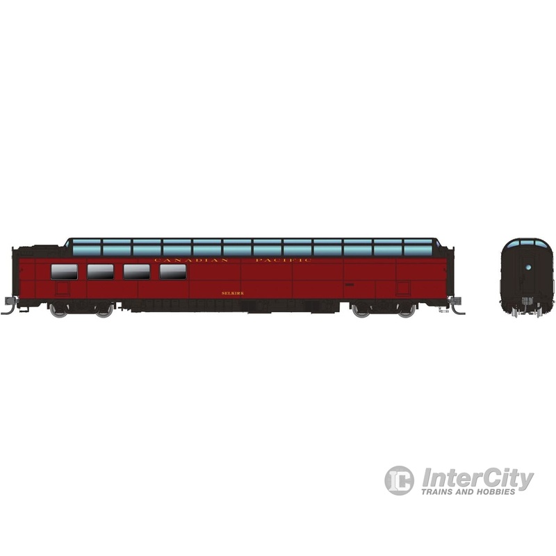 Rapido 575014 N SP Dome-Lounge w/Flat Sides: Canadian Pacific: #3605 "Selkirk"
