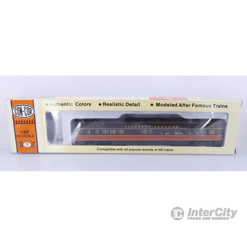 Con Cor 0001-01000F HO 72' Diner #2 Passenger Car Illinois Central (IC) Memphis