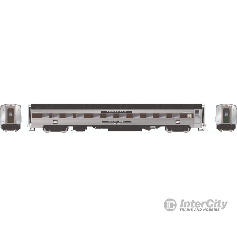 Rapido 152026 HO PS 14-4 Sleeper: Penn Central w/skirts: #4230 Lookout Point