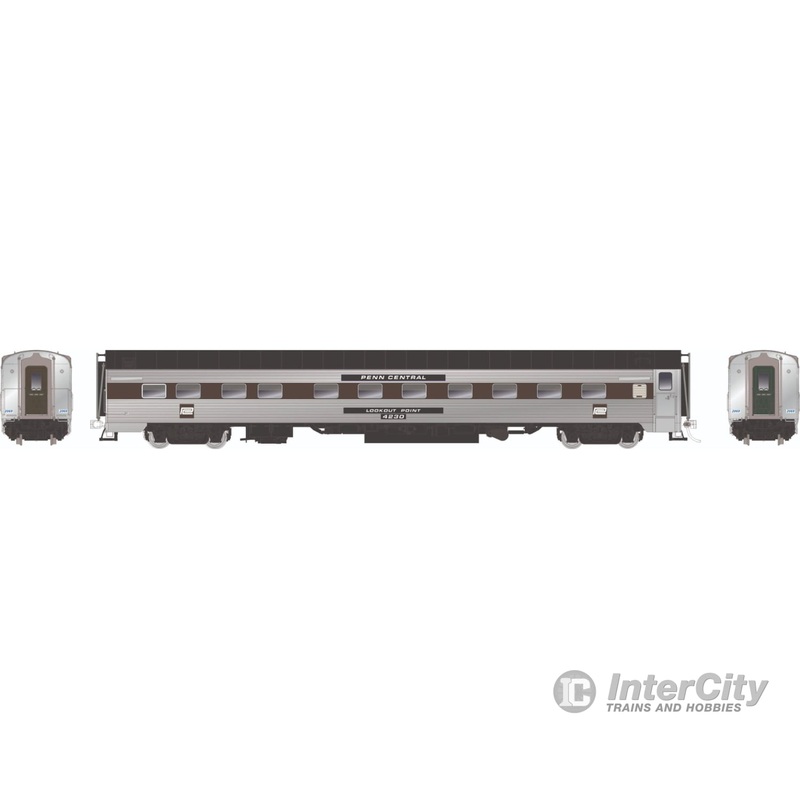 Rapido 152028 HO PS 14-4 Sleeper: Penn Central w/skirts: #4243 Shippan Point