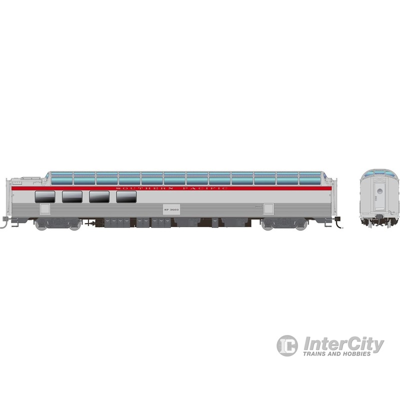 Rapido 175006 HO SP Dome-Lounge w/Fluted Sides: SP - General Service: #3603