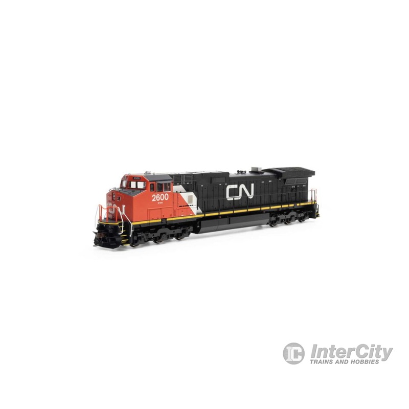 Athearn ATH78059 HO Dash 9-44CW Locomotive Sound-Ready, CN #2600