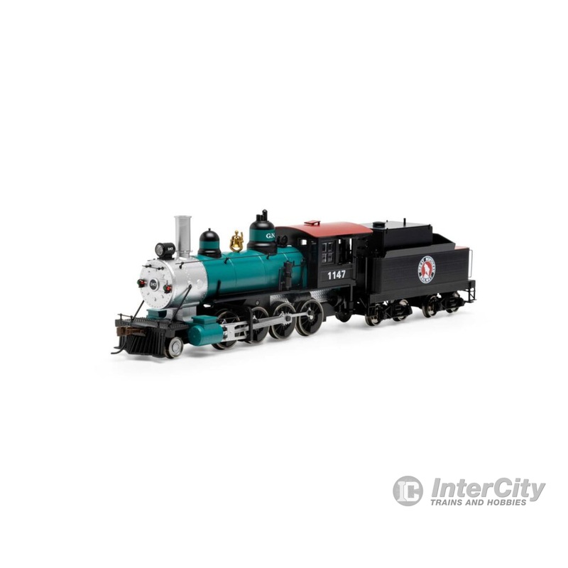 Athearn ATH85010 HO Old Time 2-8-0 Locomotive with DCC & Sound, GN #1147
